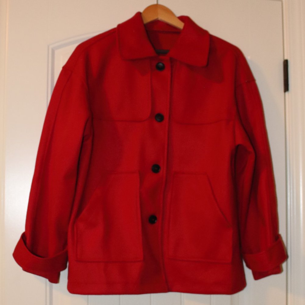 Shein Jacket - Sz Med Red